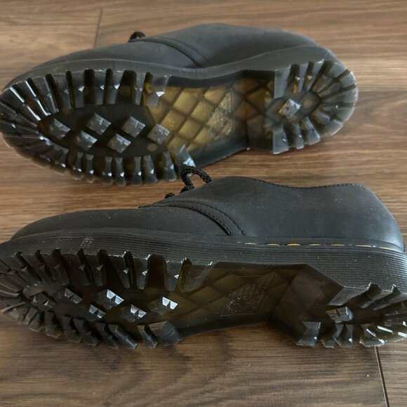 NEW Dr Martens 1461 Bex Leather Oxford Shoe Boots Black Lace Up Ankle EU 39 - Picture 7 of 9